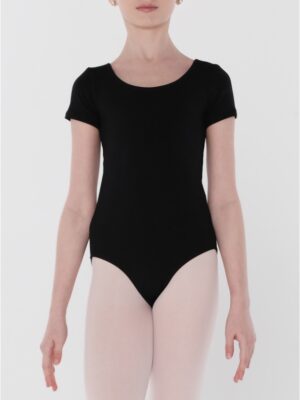 Sleeveless Tank Leotards for Girls with Mesh Cross Front