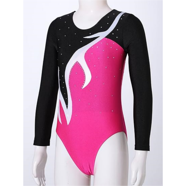 2Pcs Gymnastics Dance Workout Tracksuit