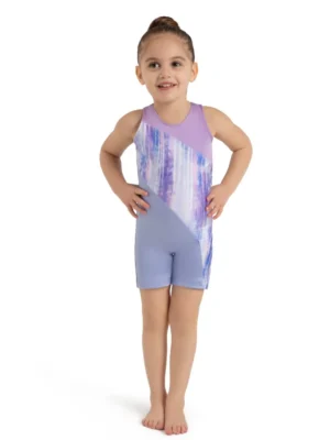 Gymnastics Leotards for Girls Gradient Colors Leotards
