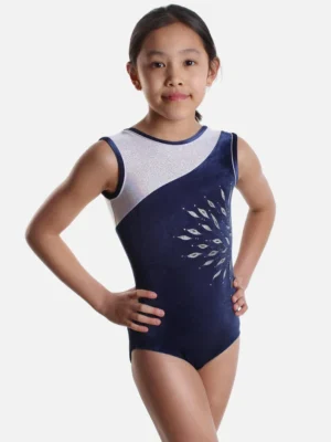 Toddler Mesh Dance Leotard Sparkly Gymnastics Outfits